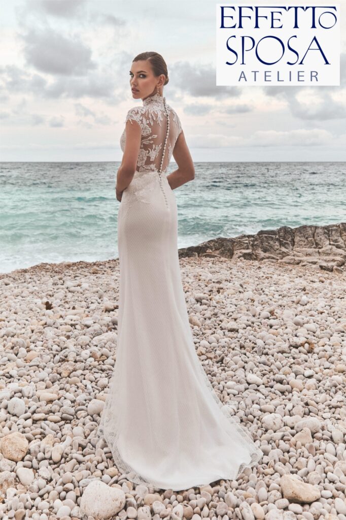 abito sposa con schiena trasparente a parma da effetto sposa