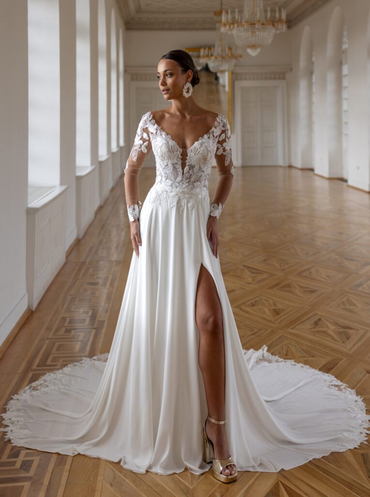 abito sposa semplice